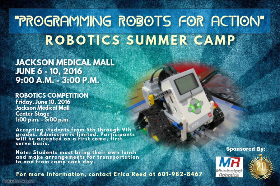 JMM Summer Robotics Camp June 2016 - Engineering Robotics